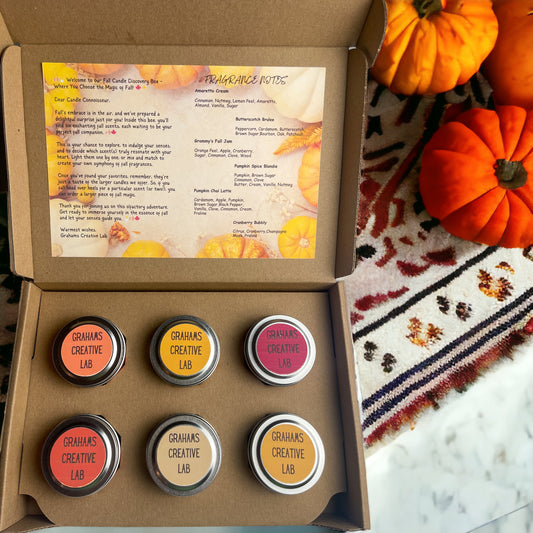 Fall Candle Discovery Box 2023
